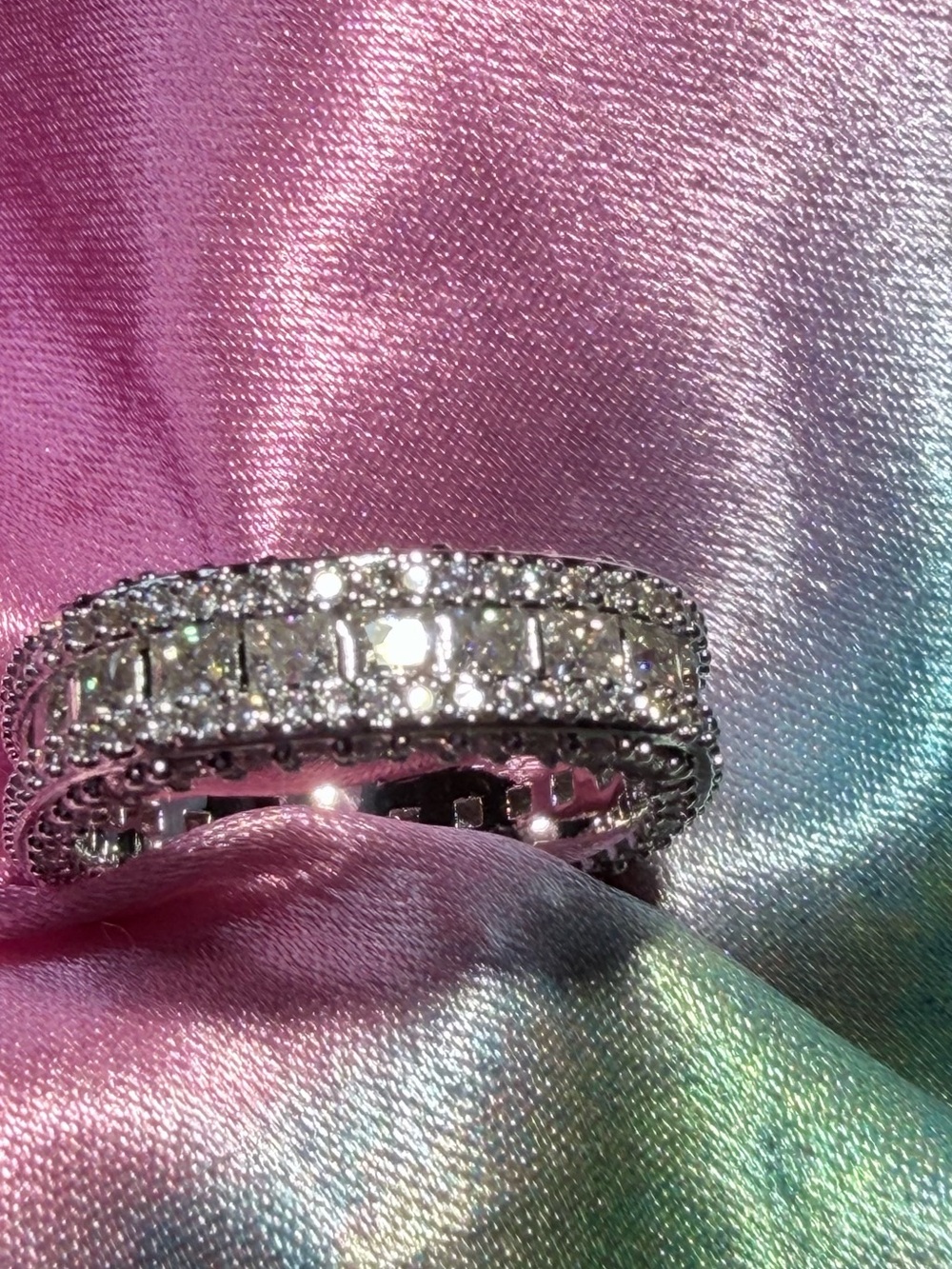 MYSTERY PULL!  Brand New Moissanite Ring - Picture 10 of 11